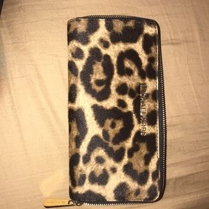 Authentic Michael Kors Cheetah Print Wallet
